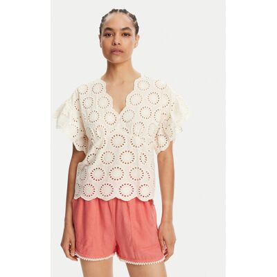 TWINSET Blúzka 251TT2364 Écru Loose Fit Ženy TWINSET Blúzka 251TT2364 Écru Loose Fit Ženy