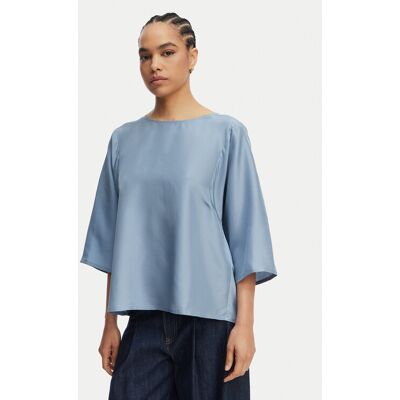 Weekend Max Mara Blúzka Fastoso 2615941032 Modrá Relaxed Fit Ženy Weekend Max Mara Blúzka Fastoso 2615941032 Modrá Relaxed Fit Ženy