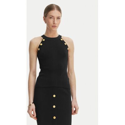 Guess Blúzka G6GR10 Z0625 Čierna Regular Fit Ženy Guess Blúzka G6GR10 Z0625 Čierna Regular Fit Ženy