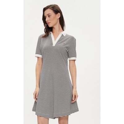 Tommy Hilfiger Letné šaty WW0WW41567 Tmavomodrá Regular Fit Ženy Tommy Hilfiger Letné šaty WW0WW41567 Tmavomodrá Regular Fit Ženy