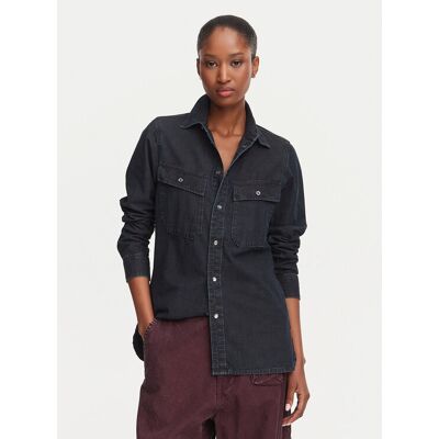 G-Star Raw Košeľa D30440 E356 Tmavomodrá Regular Fit Ženy G-Star Raw Košeľa D30440 E356 Tmavomodrá Regular Fit Ženy