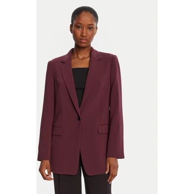 BOSS Sako Jocaluah 50490053 Fialová Regular Fit Ženy BOSS Sako Jocaluah 50490053 Fialová Regular Fit Ženy