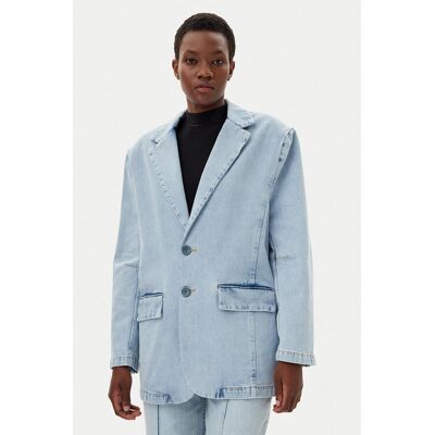Liu Jo Sako UA5210 D4854 Modrá Relaxed Fit Ženy Liu Jo Sako UA5210 D4854 Modrá Relaxed Fit Ženy
