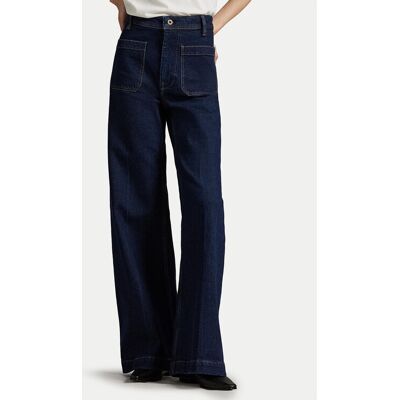 Polo Ralph Lauren Džínsy 211977962001 Tmavomodrá Bootcut Fit Ženy Polo Ralph Lauren Džínsy 211977962001 Tmavomodrá Bootcut Fit Ženy