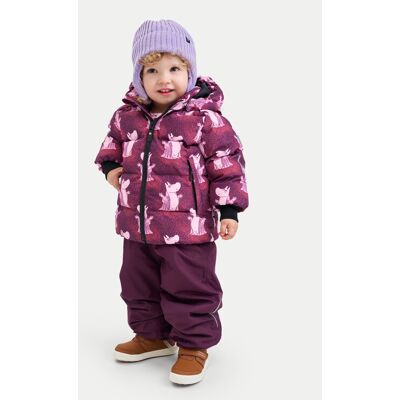 Reima Zimné bundy Moomin Lykta 5100013B Fialová Regular Fit Deti Reima Zimné bundy Moomin Lykta 5100013B Fialová Regular Fit Deti