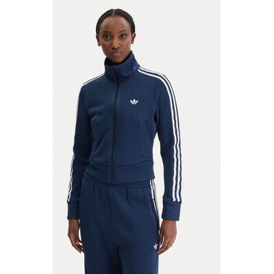 adidas Mikina Firebird adicolor JY2614 Tmavomodrá Regular Fit Ženy adidas Mikina Firebird adicolor JY2614 Tmavomodrá Regular Fit Ženy