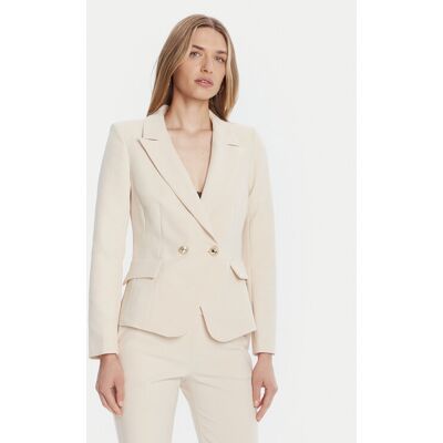 Rinascimento Sako CFC0126221003 Béžová Slim Fit Ženy Rinascimento Sako CFC0126221003 Béžová Slim Fit Ženy