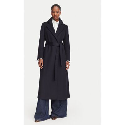 MAX&Co. Vlnený kabát Longrun 2628016044200 Tmavomodrá Regular Fit Ženy MAX&Co. Vlnený kabát Longrun 2628016044200 Tmavomodrá Regular Fit Ženy