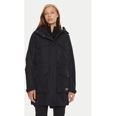Colourwear Lyžiarska bunda Gritty Parka W 7010316 Čierna Regular Fit Ženy Colourwear Lyžiarska bunda Gritty Parka W 7010316 Čierna Regular Fit Ženy
