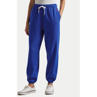 Polo Ralph Lauren Teplákové nohavice 211935585013 Modrá Regular Fit Ženy Polo Ralph Lauren Teplákové nohavice 211935585013 Modrá Regular Fit Ženy