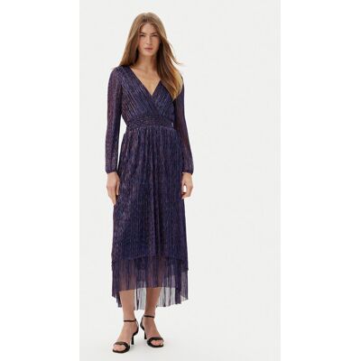 Pepe Jeans Každodenné šaty Althea PL953637 Fialová Regular Fit Ženy Pepe Jeans Každodenné šaty Althea PL953637 Fialová Regular Fit Ženy