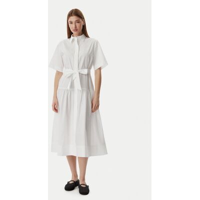 KARL LAGERFELD Košeľové šaty B2W13017 Biela Regular Fit Ženy KARL LAGERFELD Košeľové šaty B2W13017 Biela Regular Fit Ženy