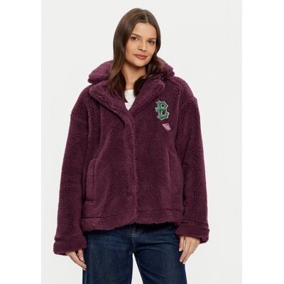 Billabong Prechodná bunda Autumn Holidays EBJJK00153 Bordová Oversize Ženy Billabong Prechodná bunda Autumn Holidays EBJJK00153 Bordová Oversize Ženy