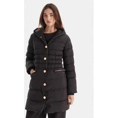 Armani Exchange Zimné bundy XW000652 AF15984 UC001 Čierna Regular Fit Ženy Armani Exchange Zimné bundy XW000652 AF15984 UC001 Čierna Regular Fit Ženy