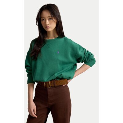 Polo Ralph Lauren Mikina 211978306515 Zelená Regular Fit Ženy Polo Ralph Lauren Mikina 211978306515 Zelená Regular Fit Ženy