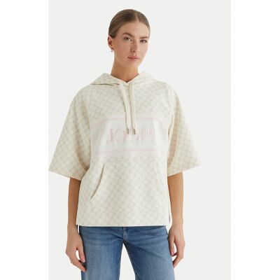 JOOP! Mikina Taisa 30104347 Béžová Regular Fit Ženy JOOP! Mikina Taisa 30104347 Béžová Regular Fit Ženy