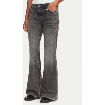 HUGO Džínsy Gelissa_3 50568482 Tmavosivá Bootcut Fit Ženy HUGO Džínsy Gelissa_3 50568482 Tmavosivá Bootcut Fit Ženy