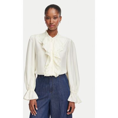 Marella Košeľa Caldaia 2623116151 Biela Regular Fit Ženy Marella Košeľa Caldaia 2623116151 Biela Regular Fit Ženy