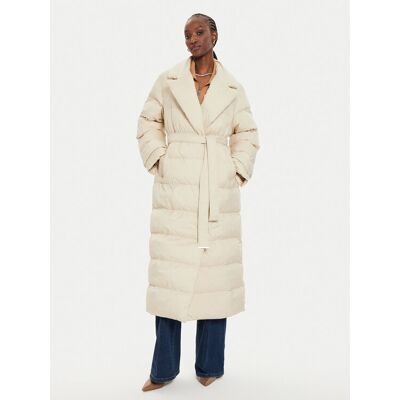 PINKO Zimné bundy Taccuino 103829 A0L5 Écru Regular Fit Ženy PINKO Zimné bundy Taccuino 103829 A0L5 Écru Regular Fit Ženy