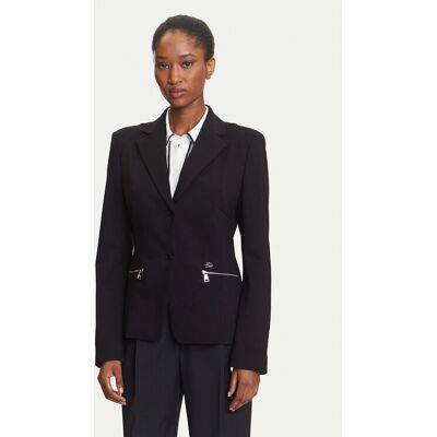 KARL LAGERFELD Sako A3W14040 Čierna Slim Fit Ženy KARL LAGERFELD Sako A3W14040 Čierna Slim Fit Ženy
