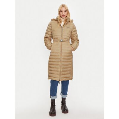 Calvin Klein Zimné bundy K20K207732 Béžová Slim Fit Ženy Calvin Klein Zimné bundy K20K207732 Béžová Slim Fit Ženy