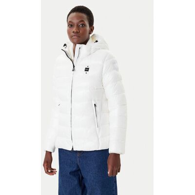 Blauer Zimné bundy 25WBLDC02072 Biela Regular Fit Ženy Blauer Zimné bundy 25WBLDC02072 Biela Regular Fit Ženy