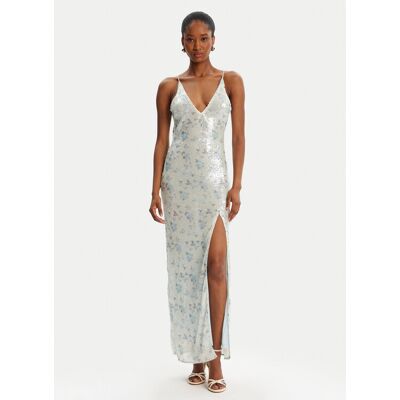 Bardot Večerné šaty Lois Sequin 59956DB Modrá Slim Fit Ženy Bardot Večerné šaty Lois Sequin 59956DB Modrá Slim Fit Ženy