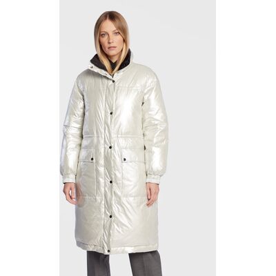 Bruuns Bazaar Vatovaná bunda Lovisa BBW2993 Biela Regular Fit Ženy Bruuns Bazaar Vatovaná bunda Lovisa BBW2993 Biela Regular Fit Ženy