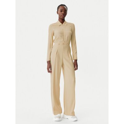 Patrizia Pepe Overal 8T0047 A545 B814 Béžová Regular Fit Ženy Patrizia Pepe Overal 8T0047 A545 B814 Béžová Regular Fit Ženy