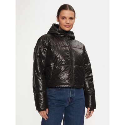 DKNY Vatovaná bunda DP4J9549 Čierna Relaxed Fit Ženy DKNY Vatovaná bunda DP4J9549 Čierna Relaxed Fit Ženy