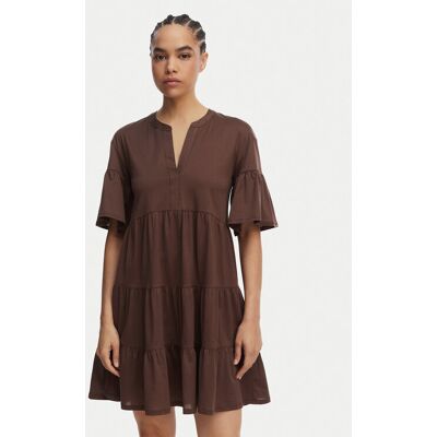 Weekend Max Mara Každodenné šaty Saggina 2615621042 Tmavo hnedá Regular Fit Ženy Weekend Max Mara Každodenné šaty Saggina 2615621042 Tmavo hnedá Regular Fit Ženy
