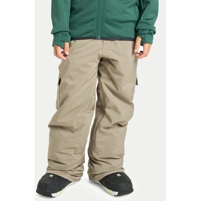Quiksilver Snowboardové nohavice Porter EQBTP03058 Béžová Regular Fit Deti Quiksilver Snowboardové nohavice Porter EQBTP03058 Béžová Regular Fit Deti