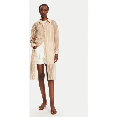 LOLA CASADEMUNT Košeľa LS2515045 Béžová Relaxed Fit Ženy LOLA CASADEMUNT Košeľa LS2515045 Béžová Relaxed Fit Ženy