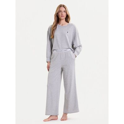 Polo Ralph Lauren Blúzka 4P8026 Sivá Regular Fit Ženy Polo Ralph Lauren Blúzka 4P8026 Sivá Regular Fit Ženy