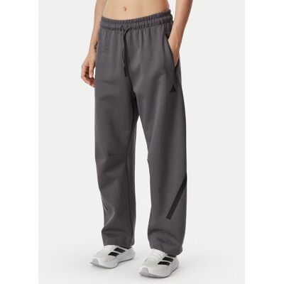 adidas Teplákové nohavice Z.N.E. Open Hem KF6377 Sivá Loose Fit Ženy adidas Teplákové nohavice Z.N.E. Open Hem KF6377 Sivá Loose Fit Ženy