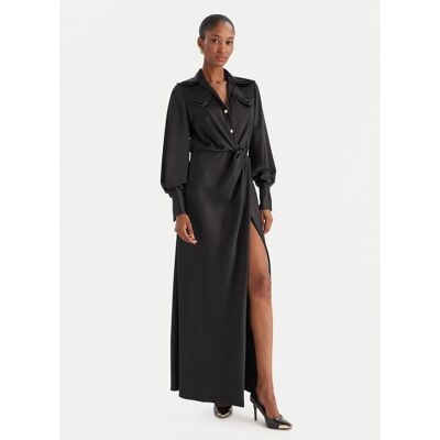 Babylon Večerné šaty ED0764 Čierna Regular Fit Ženy Babylon Večerné šaty ED0764 Čierna Regular Fit Ženy