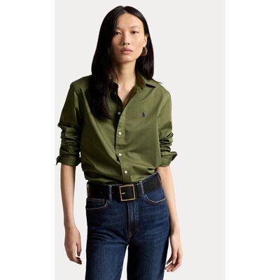Polo Ralph Lauren Košeľa 211A92177015 Zelená Regular Fit Ženy Polo Ralph Lauren Košeľa 211A92177015 Zelená Regular Fit Ženy
