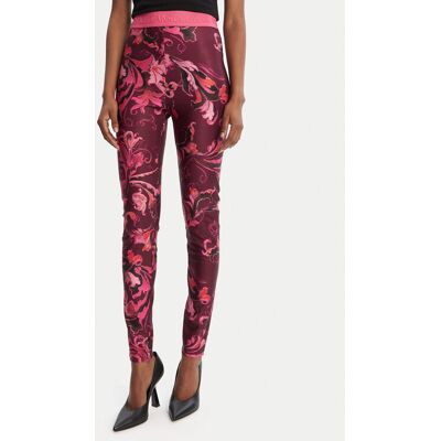 Versace Jeans Couture Legíny 79HAC101 JS501 Ružová Slim Fit Ženy Versace Jeans Couture Legíny 79HAC101 JS501 Ružová Slim Fit Ženy