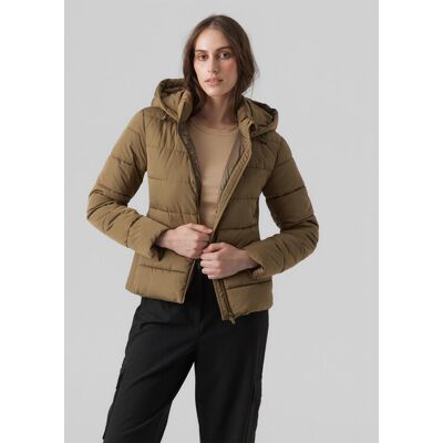 Vero Moda Zimné bundy 10289837 Kaki Regular Fit Ženy Vero Moda Zimné bundy 10289837 Kaki Regular Fit Ženy