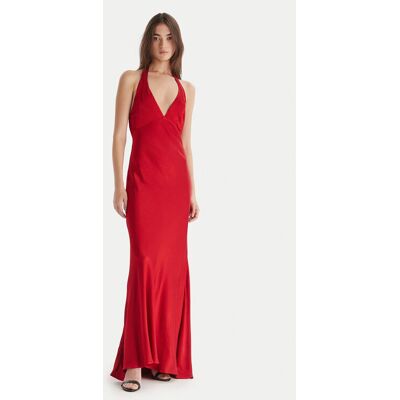 Bardot Večerné šaty Magdalene 60125DB Červená Regular Fit Ženy Bardot Večerné šaty Magdalene 60125DB Červená Regular Fit Ženy