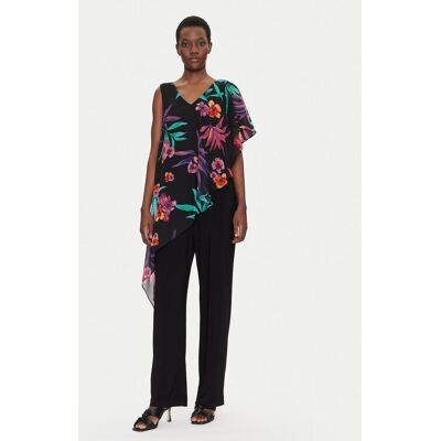 Joseph Ribkoff Overal 251152 Čierna Regular Fit Ženy Joseph Ribkoff Overal 251152 Čierna Regular Fit Ženy