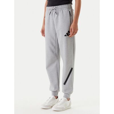 adidas Teplákové nohavice Z.N.E. JD9586 Sivá Regular Fit Ženy adidas Teplákové nohavice Z.N.E. JD9586 Sivá Regular Fit Ženy