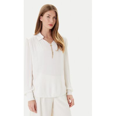TWINSET Blúzka 252TP2291 Écru Relaxed Fit Ženy TWINSET Blúzka 252TP2291 Écru Relaxed Fit Ženy