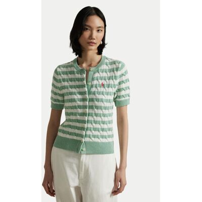 Polo Ralph Lauren Kardigán 211965757001 Zelená Slim Fit Ženy Polo Ralph Lauren Kardigán 211965757001 Zelená Slim Fit Ženy