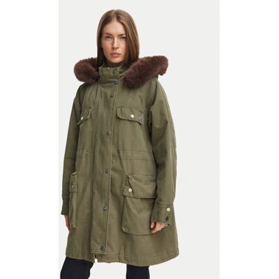 Liu Jo Parka WF6002 T718A Zelená Regular Fit Ženy Liu Jo Parka WF6002 T718A Zelená Regular Fit Ženy