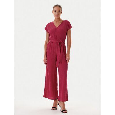 Tatuum Overal Koreki 1 T2507.077 Ružová Wide Leg Ženy Tatuum Overal Koreki 1 T2507.077 Ružová Wide Leg Ženy