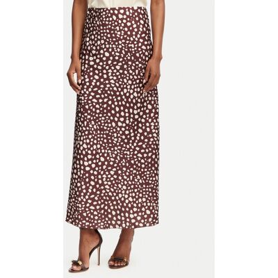Rinascimento Maxi sukňa CFC0129022003 Hnedá Regular Fit Ženy Rinascimento Maxi sukňa CFC0129022003 Hnedá Regular Fit Ženy