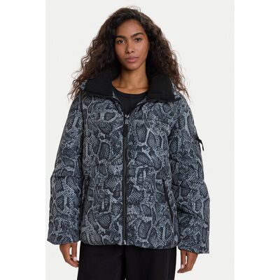 Guess Zimné bundy W5BL47 W3702 Sivá Regular Fit Ženy Guess Zimné bundy W5BL47 W3702 Sivá Regular Fit Ženy