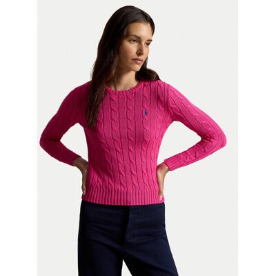 Polo Ralph Lauren Sveter 211971869508 Ružová Slim Fit Ženy Polo Ralph Lauren Sveter 211971869508 Ružová Slim Fit Ženy