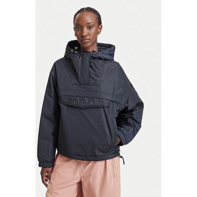 Napapijri Bunda anorak Rainforest Optique W NP0A8AHA4001 Čierna Oversize Ženy Napapijri Bunda anorak Rainforest Optique W NP0A8AHA4001 Čierna Oversize Ženy